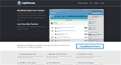 Desktop Screenshot of lighthouseapp.com